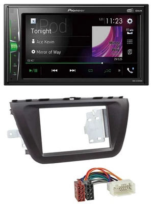 Pioneer 2DIN MP3 DAB USB Bluetooth Autoradio für Suzuki SX4 (ab 2013) - Bild 1 von 4