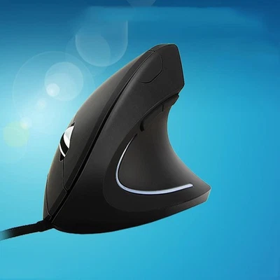  Ergonomic Optical USB Vertical Mouse Adjustable 800/ 1200/ 2000/ 3200 DPI Mouse - Image 1 of 4