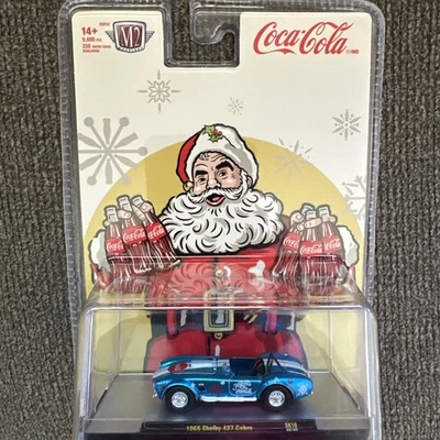 M2 Machines 2025 Coca-Cola Christmas 1965 Shelby 427 Cobra Holiday Edition - Image 1 of 4