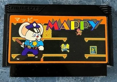 Namcot Mappy [ no Number Hard Case Version ] Nintendo Famicom / FC / Nes Japan - Image 1 of 4
