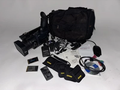Panasonic AG-HVX200P DVC PRO HD P2 Camera Camcorder W/Accessories-LOW HOURS - Image 1 of 4