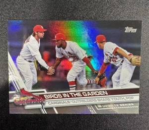 2017 Topps Update Series - Rainbow Foil #US185 Stephen Piscotty, Dexter Fowler, - Picture 1 of 2