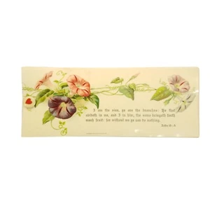 I Am The Vine Ye Are The Branches John 15:5 Vintage Ink Blotter Book Pad - Picture 1 of 5