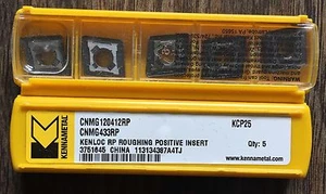 KENNAMETAL CNMG 120412RP / CCMT433RP KCP25 - 1 Factory pack (5pcs) - Picture 1 of 1