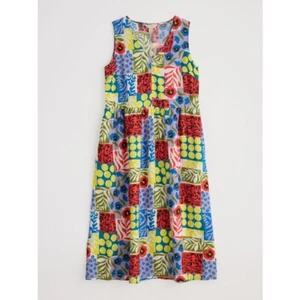 Seasalt Lowland Heather Dress - Headland Patchwork Mix - 12 14 16 - Was £95.95 - Picture 1 of 7