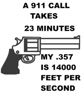 gun decals for cars trucks and walls - Picture 1 of 1