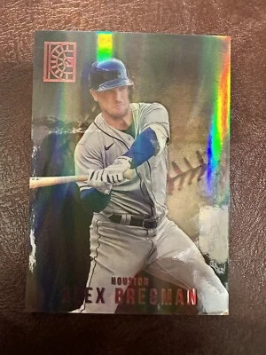 🔥2022 Panini Capstone Alex Bregman #68 -- Red Parallel 🔥 0283 - Image 1 of 2