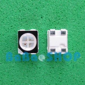 50pc ~1000pcs RGB Red Green Blue Full Color LED Light SMD 3528 1210 Common anode - Picture 1 of 4