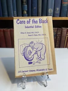 Ishmael & Shorbe: Care of the Back: Industrial edition booklet 1962 1963 - Picture 1 of 3