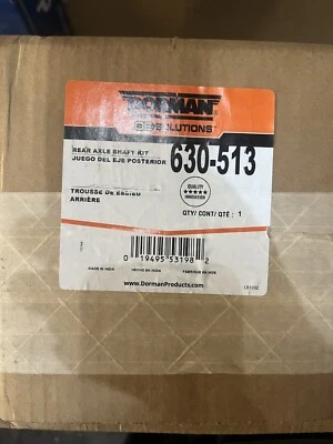 Dorman Drive Axle Shaft 630-513 fits 99-04 Jeep Grand Cherokee - Image 1 of 3