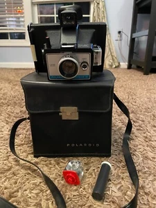 vintage Polaroid Colorpack III camera w/case flash land camera - Picture 1 of 10