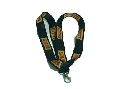 PIRELLI Tire Lanyard with Clasp – Circumference: 34”  Width: 0.75”  - Image 1 of 4