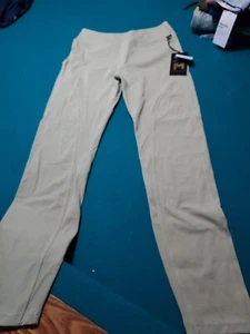 Masila Fit Yoga Pants Size Small  Rusched Rear Olive Colored - Picture 1 of 5