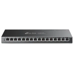 TP-Link 16-Port Gigabit Desktop Switch with 16-Port PoE+ - TL-SG116P - Afbeelding 1 van 4
