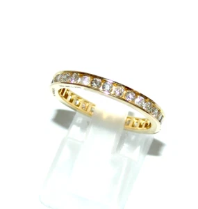 Ring Gold 585 und 31 Diamanten mit Zertifikat im Etui Eternity / Memory - Bild 1 von 18