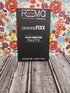 Reema Beauty Quickie Fixx Color Correcting Palette Full Size 12.8g .45 8 Colors - Picture 1 of 2