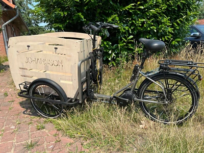 Cargobike Lastenfahrrad Johansson Fiete E-Bike mit Händlergarantie - Bild 1 von 4