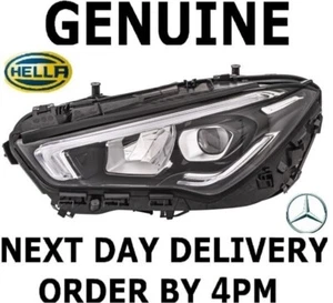 GENUINE OEM Hella Mercedes CLA C118 X118 LED Headlight Left Passenger 2019-2023 - Picture 1 of 5