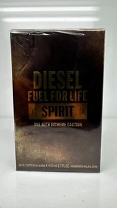 Diesel Fuel For Life Spirit Pour Homme 1.7 Oz 50ml Men's Eau de Toilette Spray - Picture 1 of 3