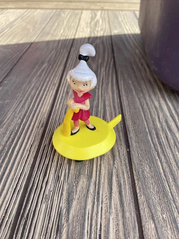 1990 Yellow Scooter Judy Jetson 3.5" Applause Wendy's Kids Meal Toy Jetsons Cover