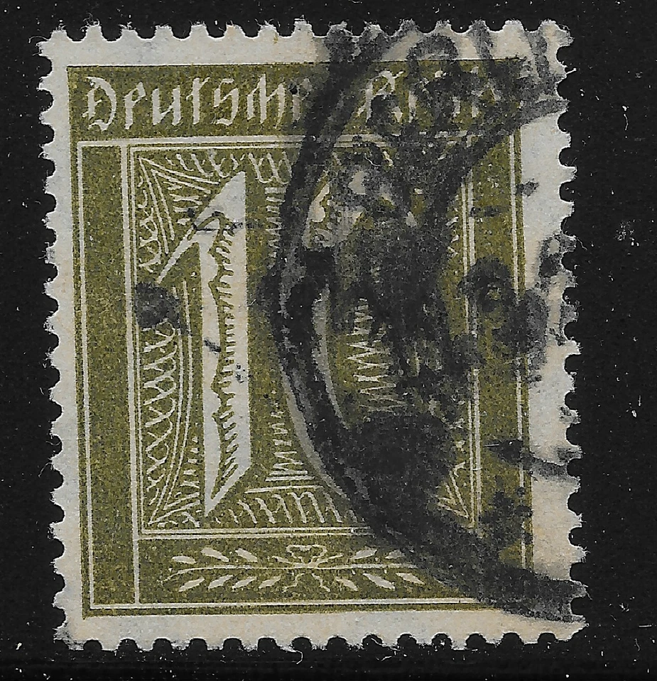 Germany Scott #162, Single 1921 FVF Used Berlin Cancel Watermark 126 - Image 1 of 1