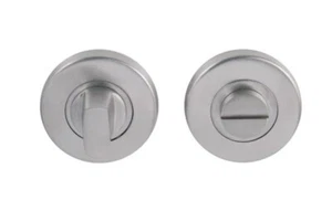 Satin Edelstahl Badezimmer Daumendrehung & Entriegelung Frisco 34509 - Bild 1 von 1
