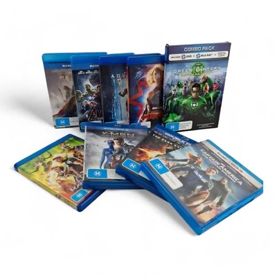 DC Universe Captain Marvel Thor Batman X-Men Green Lantern LOT Blu-ray Bundle - Image 1 of 4