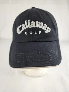 CALLAWAY GOLF Hat Ball Cap ONE SIZE Strap Back Black Adjustable Baseball Cap - Picture 1 of 7