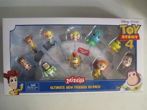 Disney Pixar Toy Story 4 Ultimate New Friends paquete de 10 mini figuras Gabby Bo Peep - Imagen 1 de 2