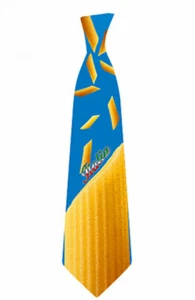 Italia Pasta Men's Tie, Hand-Made in Italy - Picture 1 of 5