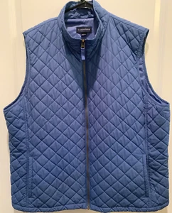 Lands End Blue Quilted Thermalite Women's Vest Size 20W-22W - Picture 1 of 7