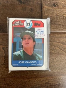 1989 TOPPS CAP'N CRUNCH 22 CARD SET YOUNT PUCKETT BRETT SCHMIDT GWYNN RIPKEN JR - Picture 1 of 1