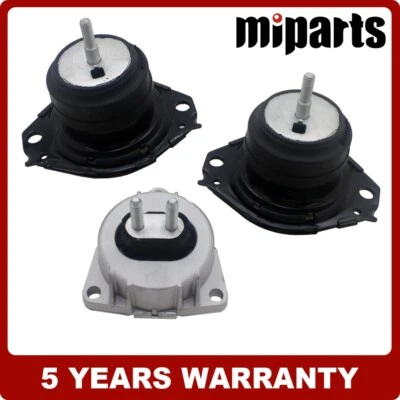 Engine And Auto Trans Mount Set 3pcs Fit For 2011-2019 Jeep Grand Cherokee 3.6L - Image 1 of 4