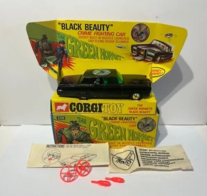 Corgi Toys 268 The Green Hornet Black Beauty, Boxed, Original, Rare, Vintage - Picture 1 of 24