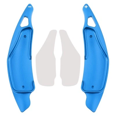 Steering Wheel Paddle Shifter Extension For Toyota Ractis Lexus Aluminium Blue H Foto 1 de 4