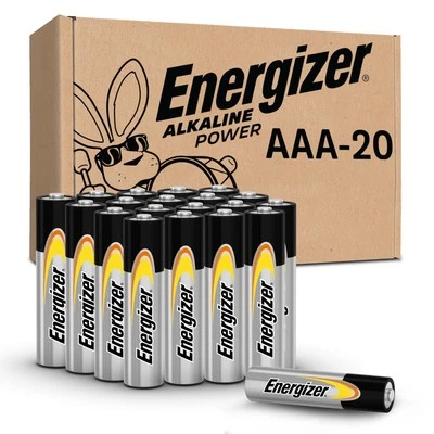 	Energizer AAA Alkaline Batteries Triple A Long-Lasting 20 Ct	 - Image 1 of 4
