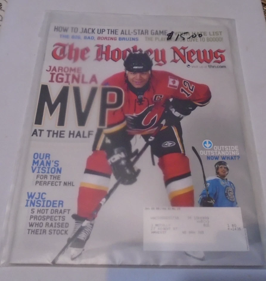 The Hockey News 22 января 2008 Джером Игинла / Сидни Кросби - Изображение 1 из 1