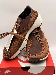 Nike Air Footscape Zapatos Tejidos Para Mujer 10.5 Marrón Tierra Gamuza Tenis FB1959-200 - Imagen 1 de 7