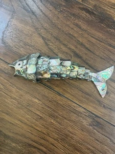 Vintage Abalone Fisch Flaschenöffner Gelenk Mexiko? - Bild 1 von 8
