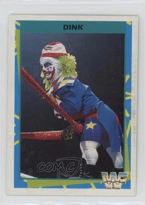 1995 Merlin WWF German Dink the Clown #180 Rookie RC - Image 1 of 2