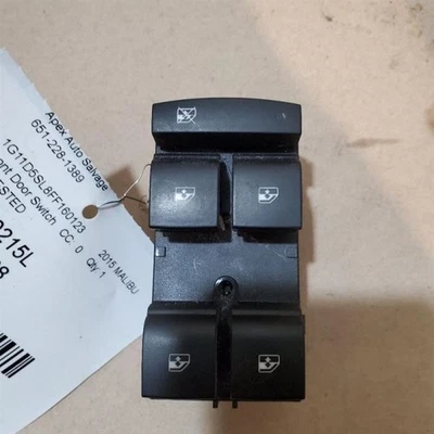 Interruptor de puerta delantera del conductor VIN P 4º dígito compatible con 11-16 CRUZE 219219 Foto 1 de 4