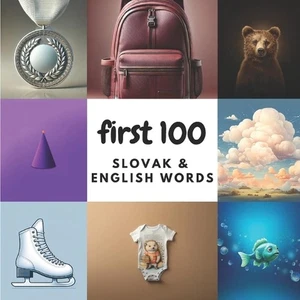 First 100 Slovak & English Words by Aisling Heidary Paperback Book - Picture 1 of 1