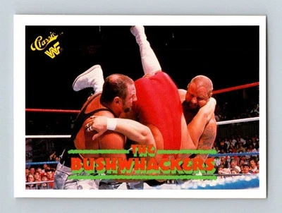 The Bushwackers Luke Butch WWF Clásico Tarjetas Coleccionables Luchadores Salón de la Fama Lucha Libre #47 Foto 1 de 2