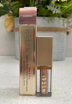 Stila Glitter & Glow Liquid Eye Shadow ~ Wanderlust ~ 0.153 fl oz (4.5mL) NIB - Image 1 of 3