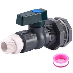Rain Barrel Spigot Kit 3/4 Rain Barrel Diverter Kit Rainwater Collection Syst... - Picture 1 of 6