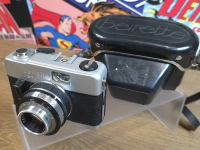 Beirette VSN 35mm Film Camera with Meritar 45mm Lens & Original Case – Working - Image 1 of 4