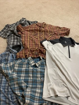 Kuhl Fall/Winter short sleeve button down/pearl snap shirt Lot (5)Medium/Large - Image 1 of 4