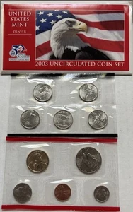 2003 D United States Uncirculated Mint Set - Picture 1 of 2