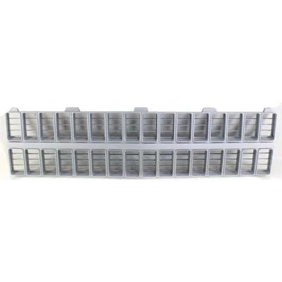 Grille For 1981-1982 Chevrolet C10/C20/C30 Pickup K5 Blazer Silver Plastic - Image 1 of 4