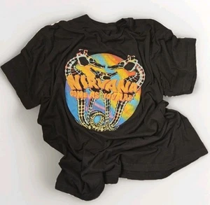 Camiseta NIRVANA "Come As You Are" Banda Gráfica Negra Música Talla 2XL - Imagen 1 de 8